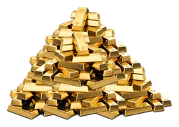 Karatgold Coin logo, horizontal version, on a transparent background