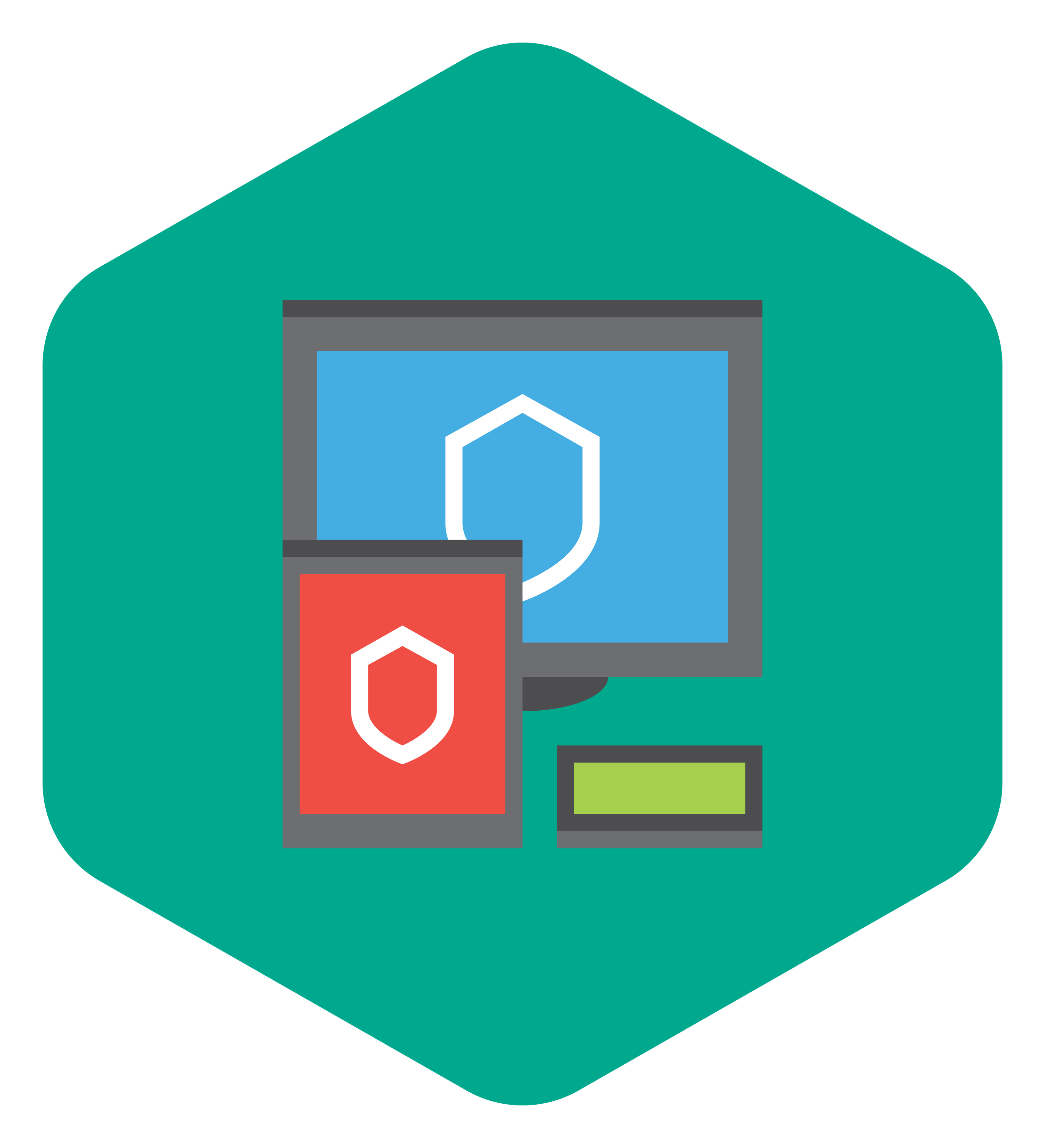 Kaspersky logo on a transparent background