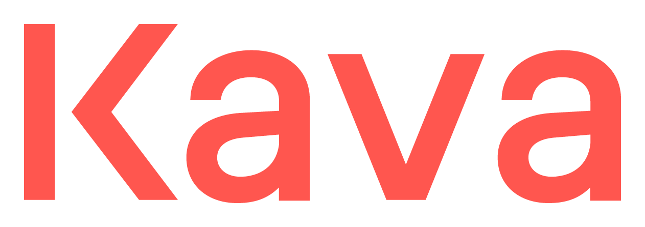 Kava logo on a transparent background