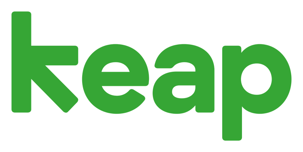 Keap logo on a transparent background