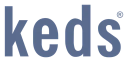 Keds logo, horizontal version, on a transparent background