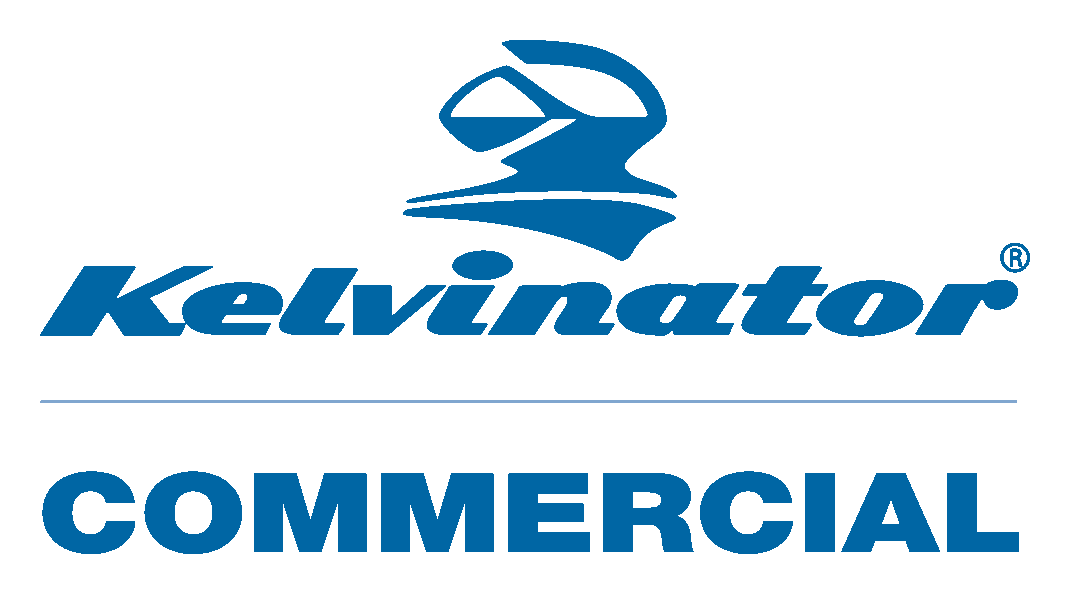 Kelvinator logo on a transparent background
