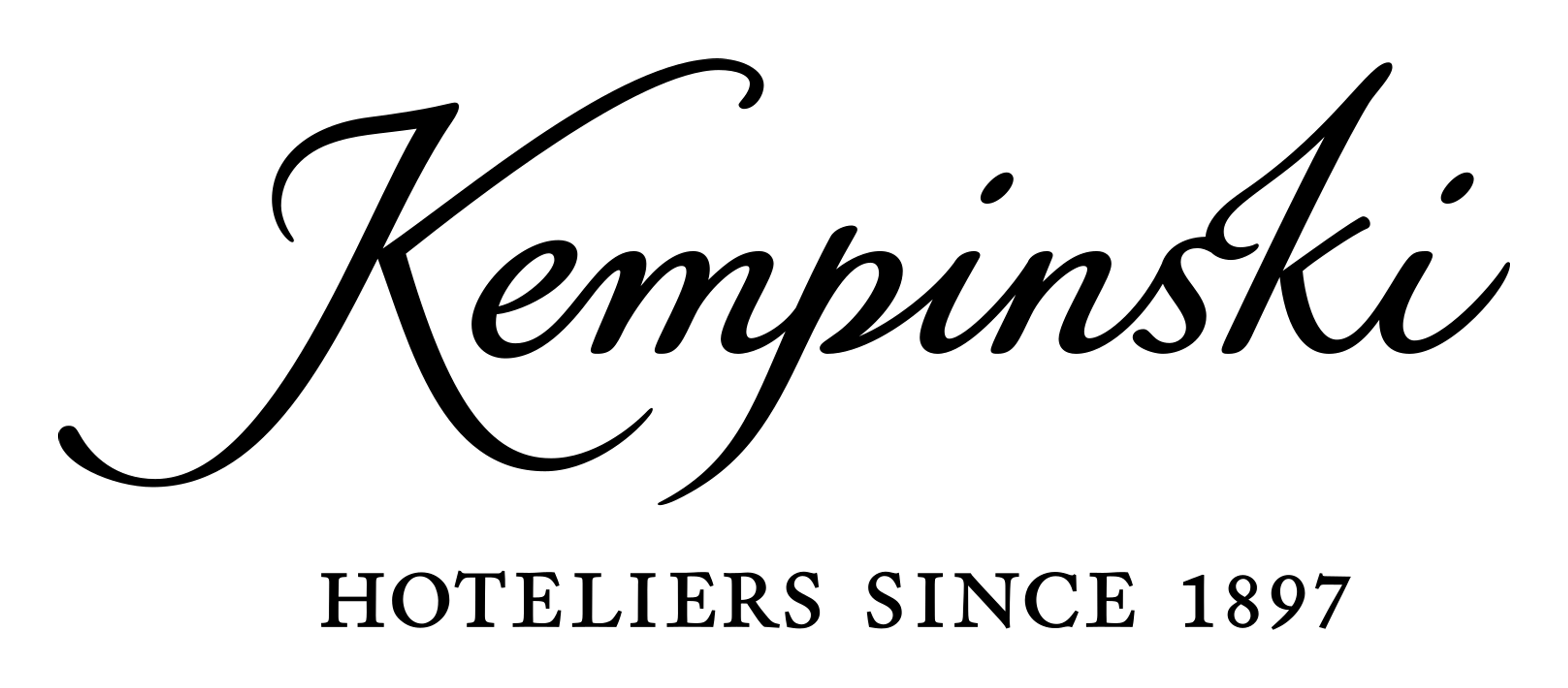 Kempinski Hotels logo on a transparent background