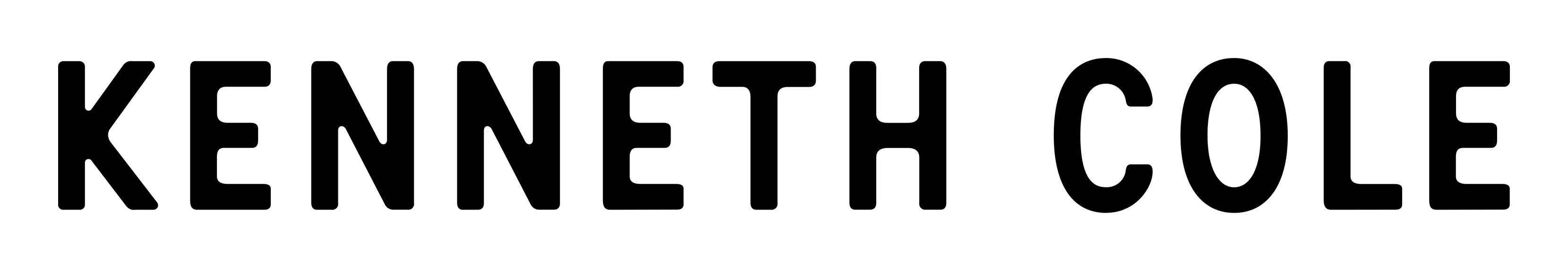 Logo da Kenneth Cole em fundo transparente