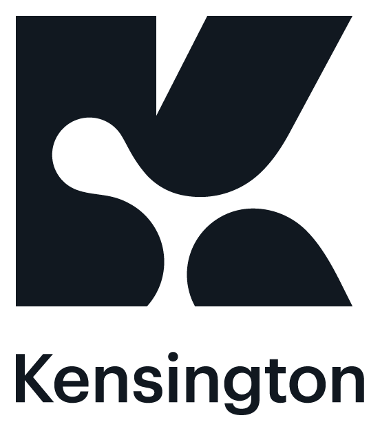 Kensington logo, black icon version, on a transparent background