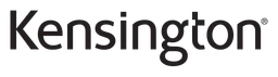 Kensington logo, black wordmark version, on a transparent background