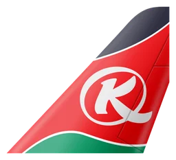 Kenyaairways logo, icon version, on a transparent background