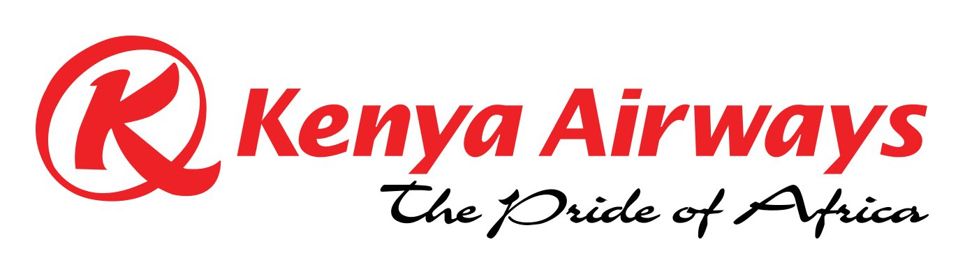 Kenyaairways logo on a transparent background
