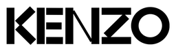 Kenzo logo, black wordmark version, on a transparent background