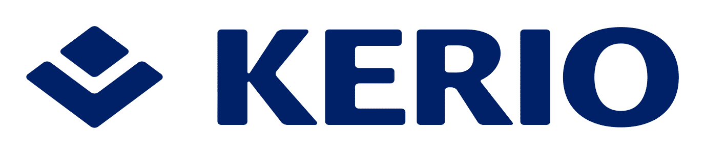 Kerio logo on a transparent background