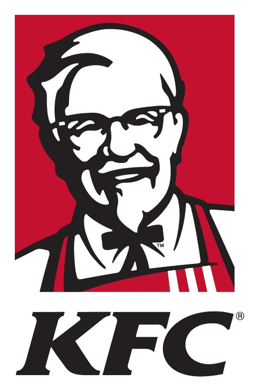 KFC logo, horizontal version, on a transparent background