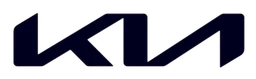 Kia logo, black wordmark version, on a transparent background
