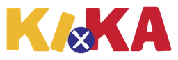 Kika logo, wordmark version, on a transparent background