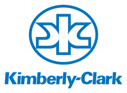 Logo Kimberly Clark, version horizontal, sur fond transparent