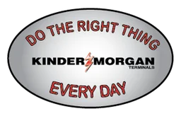 Kinder Morgan のロゴ、モノクロバージョン（背景透過）