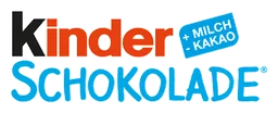 Kinder Schokolade logo, wordmark version, on a transparent background