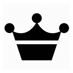 Kingmoney logo, black version, on a transparent background