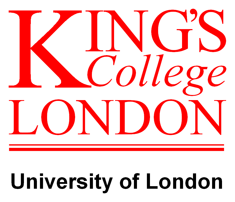 Kings College London logo on a transparent background