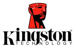 Kingston logo, horizontal version, on a transparent background