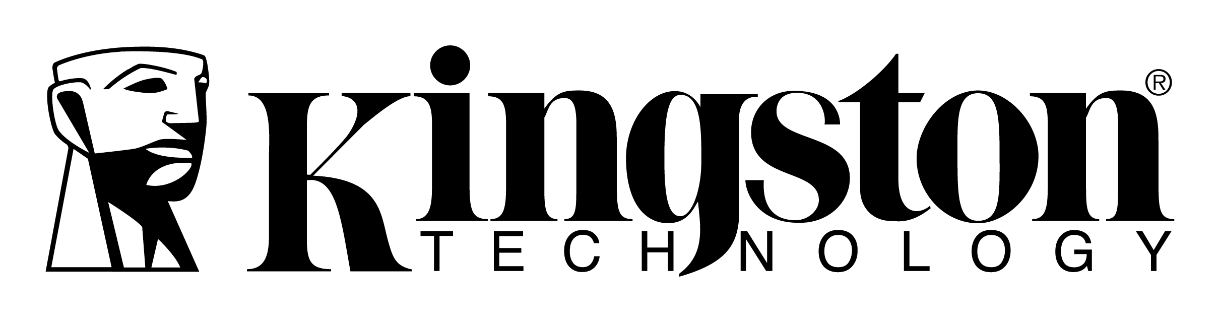 Kingston logo on a transparent background