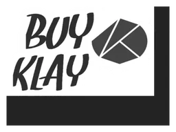 Klaytn logo, monochrome version, on a transparent background