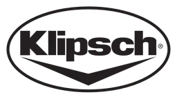 Klipsch logo, black version, on a transparent background