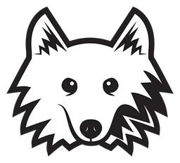 Klondike logo, monochrome icon version, on a transparent background