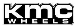 KMC logo, monochrome wordmark version, on a transparent background