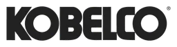Kobelco Logo, Variante Wortmarke schwarz, auf transparentem Hintergrund