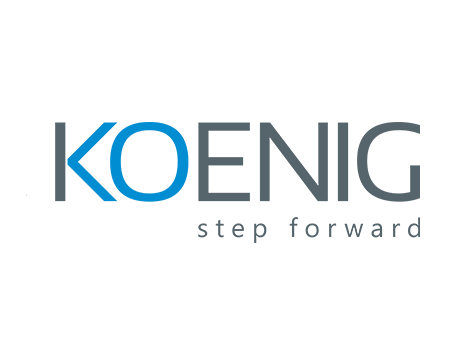 Koenig logo on a transparent background