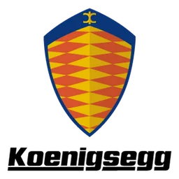Koenigsegg logo, icon version, on a transparent background
