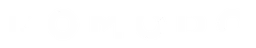 Komodo logo, white wordmark version, on a transparent background