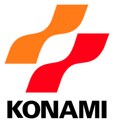 Konami logo, icon version, on a transparent background