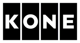 Kone logo, black version, on a transparent background