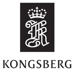 Kongsberg logo, black icon version, on a transparent background