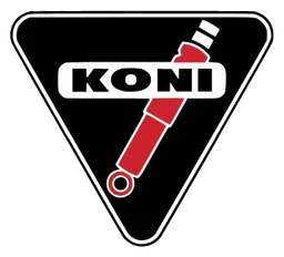 Koni logo, black icon version, on a transparent background