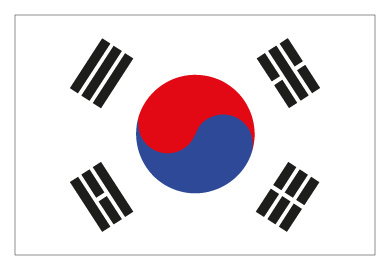 Korea logo on a transparent background