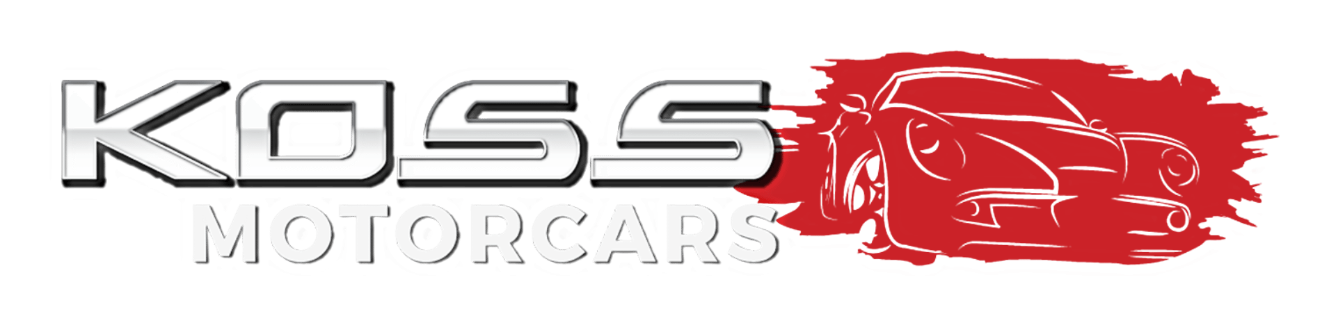 Koss logo on a transparent background