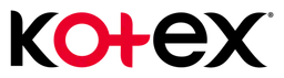 Kotex Logo, Variante Wortmarke, auf transparentem Hintergrund