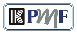 KPMF logo, monochrome wordmark version, on a transparent background