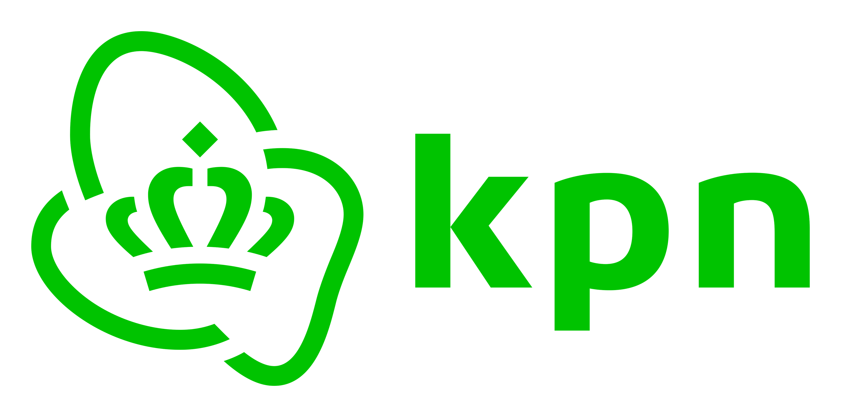 KPN logo on a transparent background