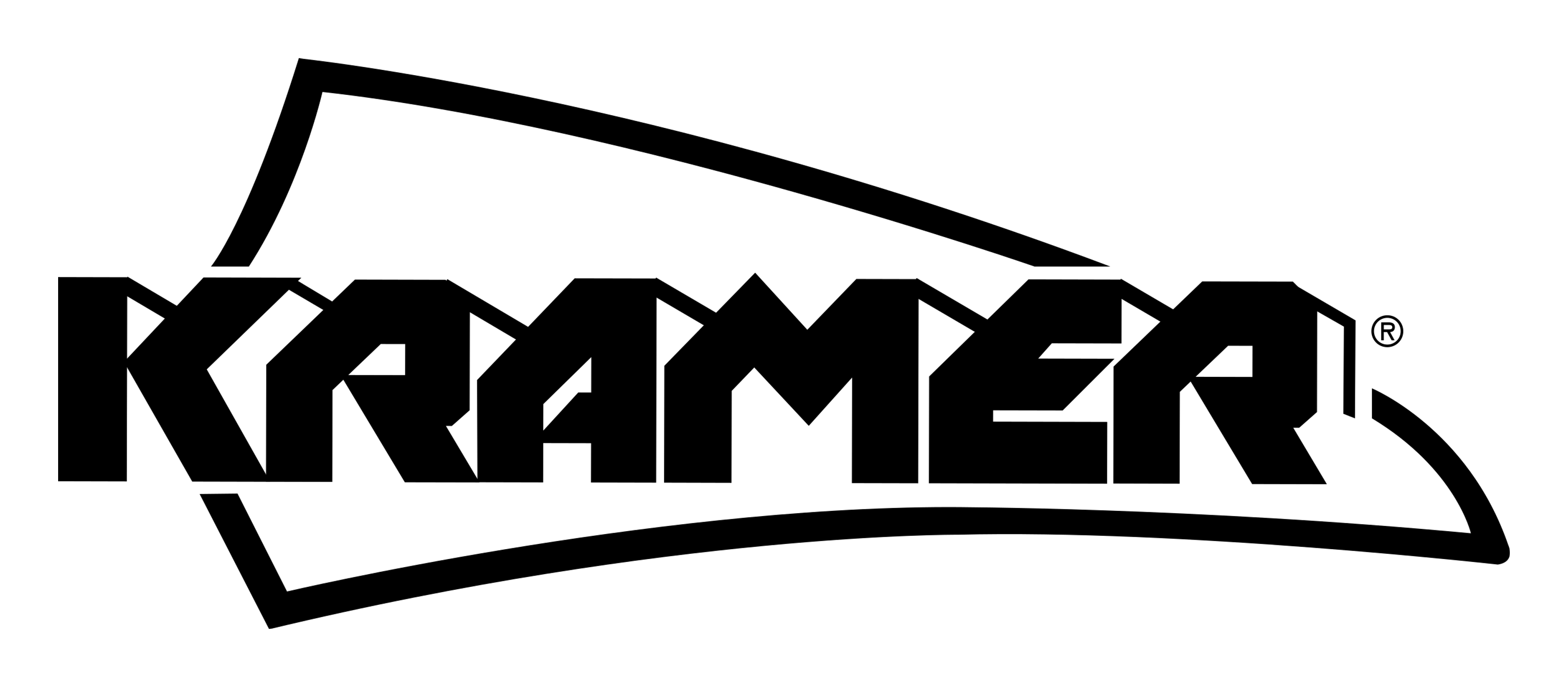 Kramer logo on a transparent background