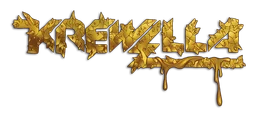 Krewella logo, horizontal version, on a transparent background