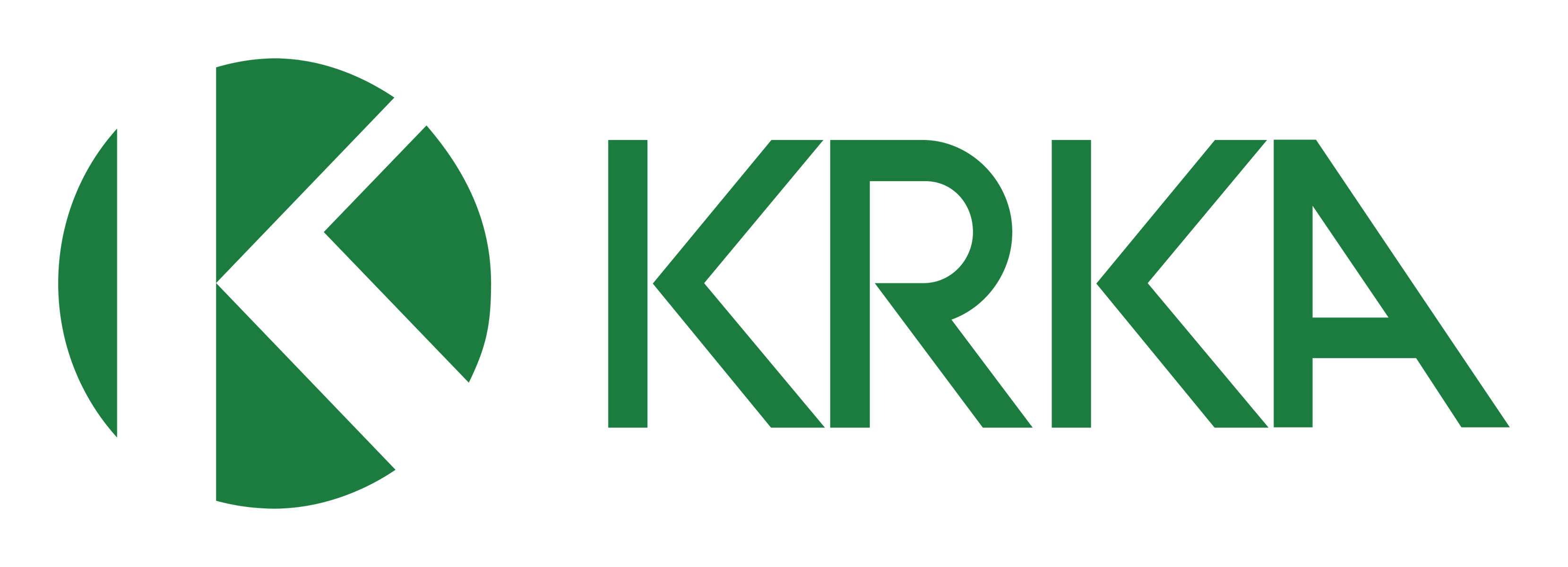 Krka logo on a transparent background