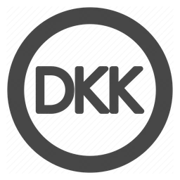Krone logo, black icon version, on a transparent background