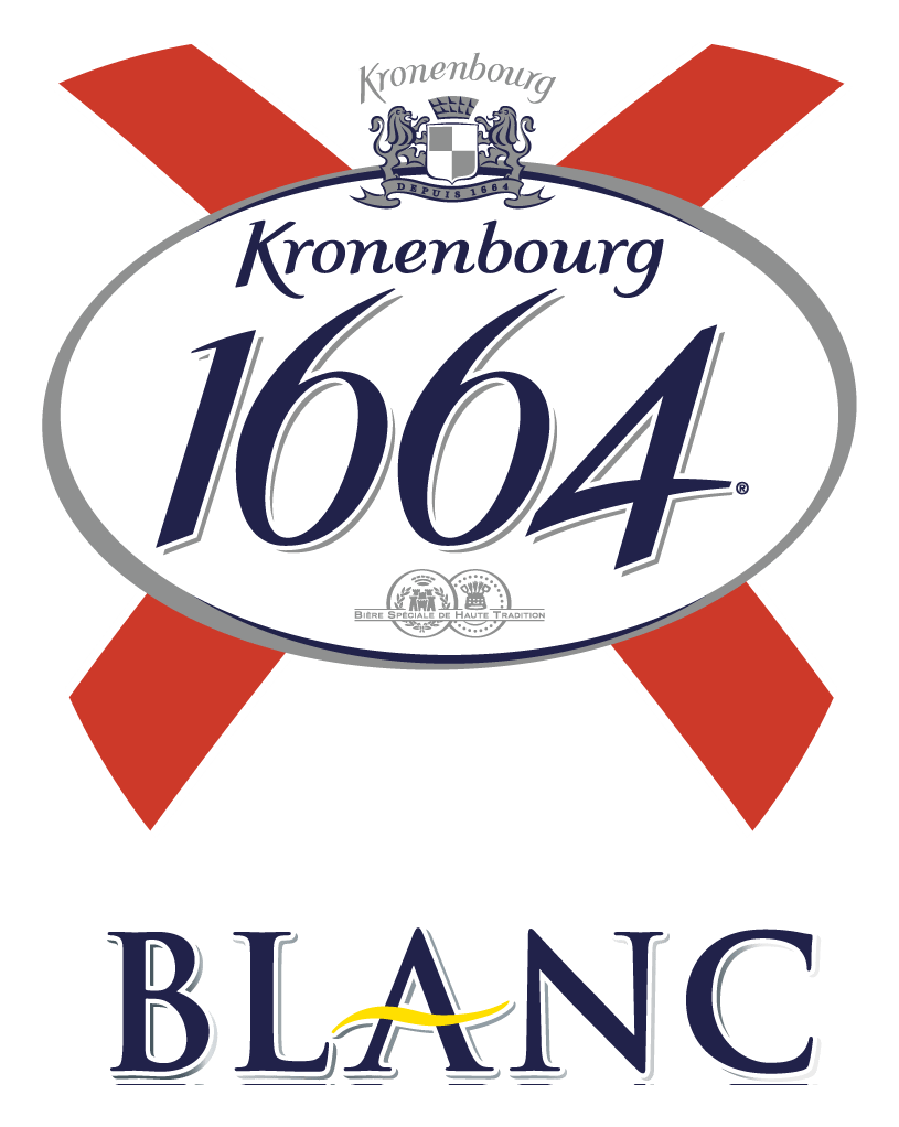 Kronenbourg 1664 のロゴ（背景透過）