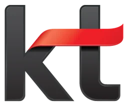 KT logo, horizontal version, on a transparent background