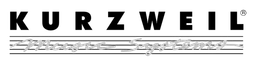 Kurzweil logo, black wordmark version, on a transparent background