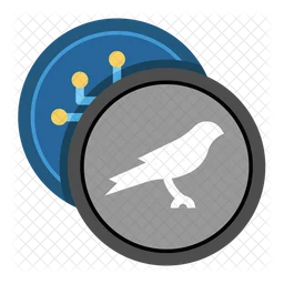 Kusama logo, icon version, on a transparent background