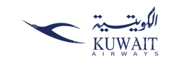 Kuwait Airways Logo, Variante Wortmarke, auf transparentem Hintergrund